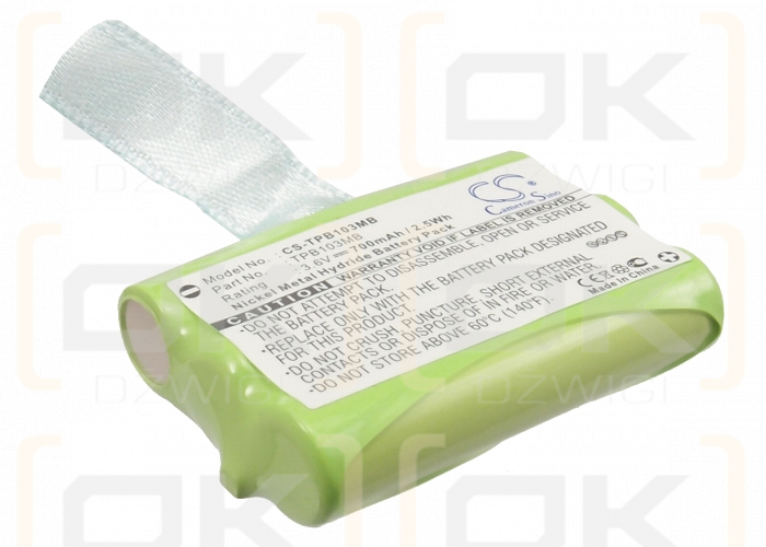 Topcom Twintalker 3700 700 mAh Ni-MH 3,6 V (Cameron Sino)