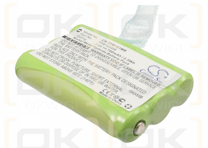 Topcom Twintalker 3700 700 mAh Ni-MH 3,6 V (Cameron Sino)