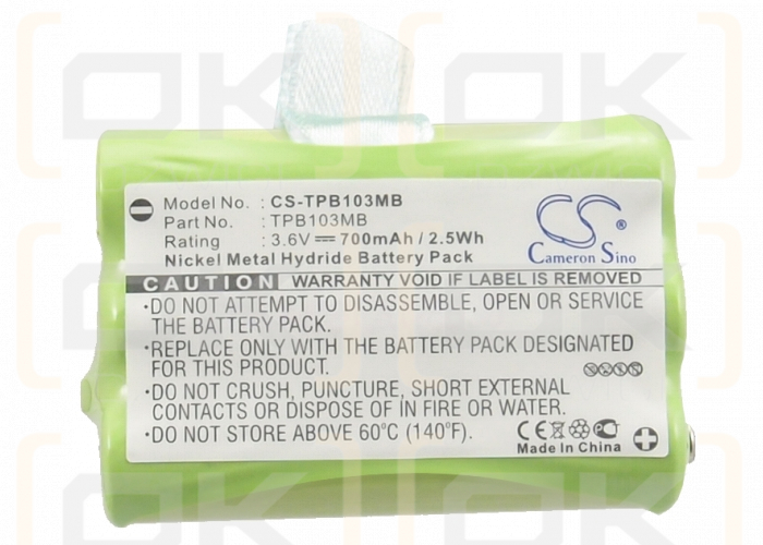 Topcom Twintalker 3700 700 mAh Ni-MH 3,6 V (Cameron Sino)