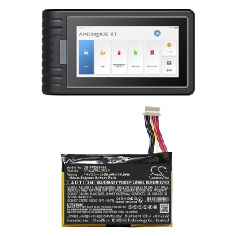 Topdon ArtiDiag800BT Diagnostic / PC944755-2S1P 2000mAh Li-Polymer 7.4V (Cameron Sino)