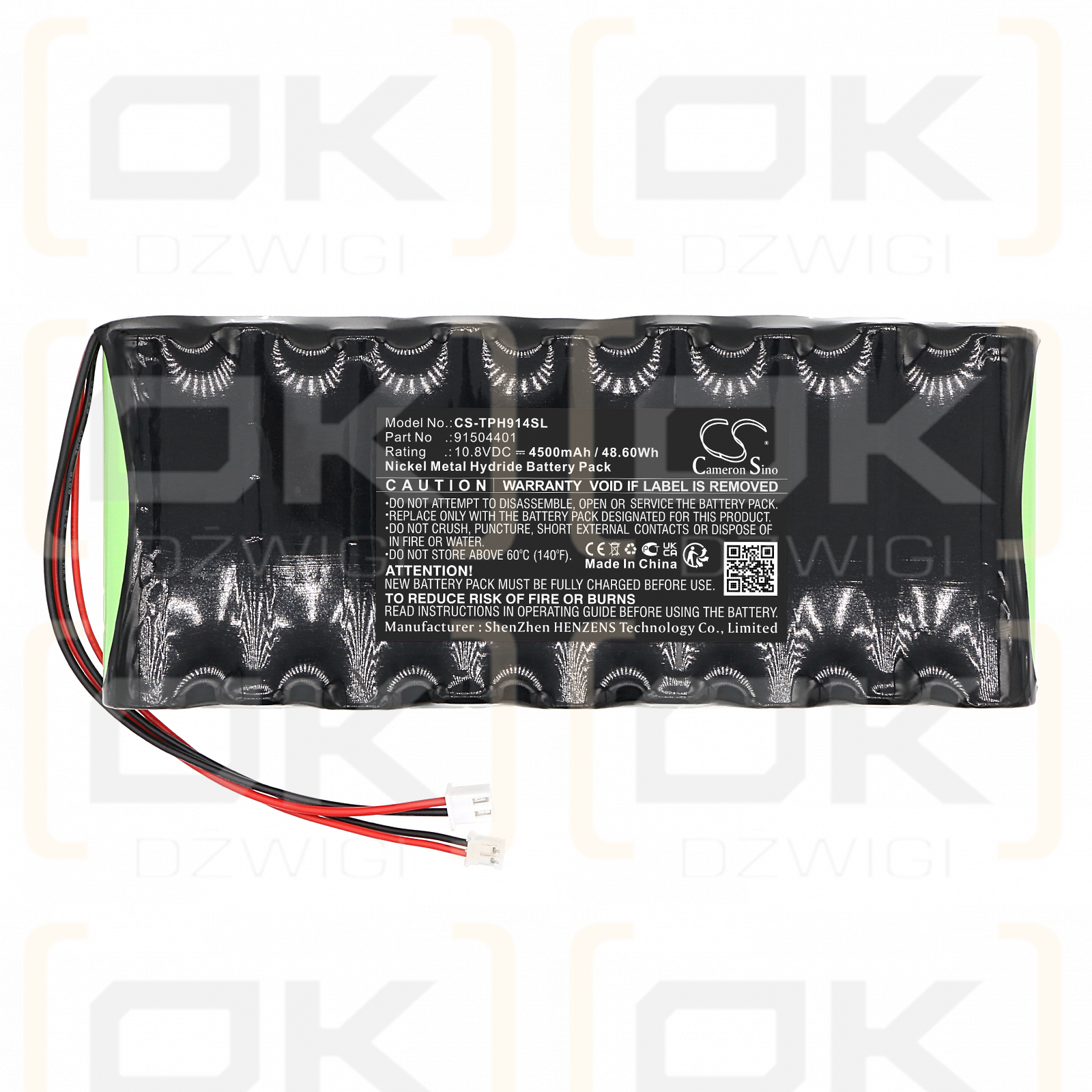 Technisat TechniTouch TV-SAT-Kombi-Analyser / 91504401 4500mAh Ni-MH 10.8V (Cameron Sino)