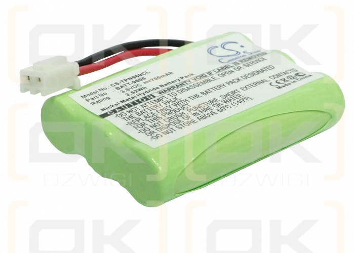 Telematrix 9621P / BATT-9600 700mAh Ni-MH 3.6V (Cameron Sino)