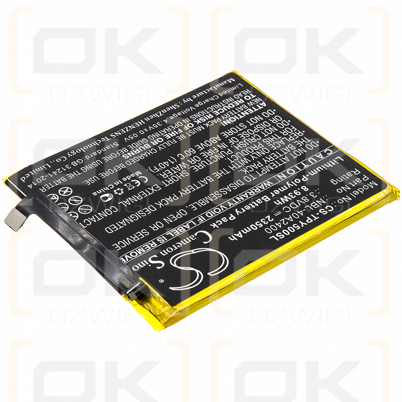 TP-Link TP804A / NBL-40A2400 2350 mAh Li-Polymer 3,8 V (Cameron Sino)