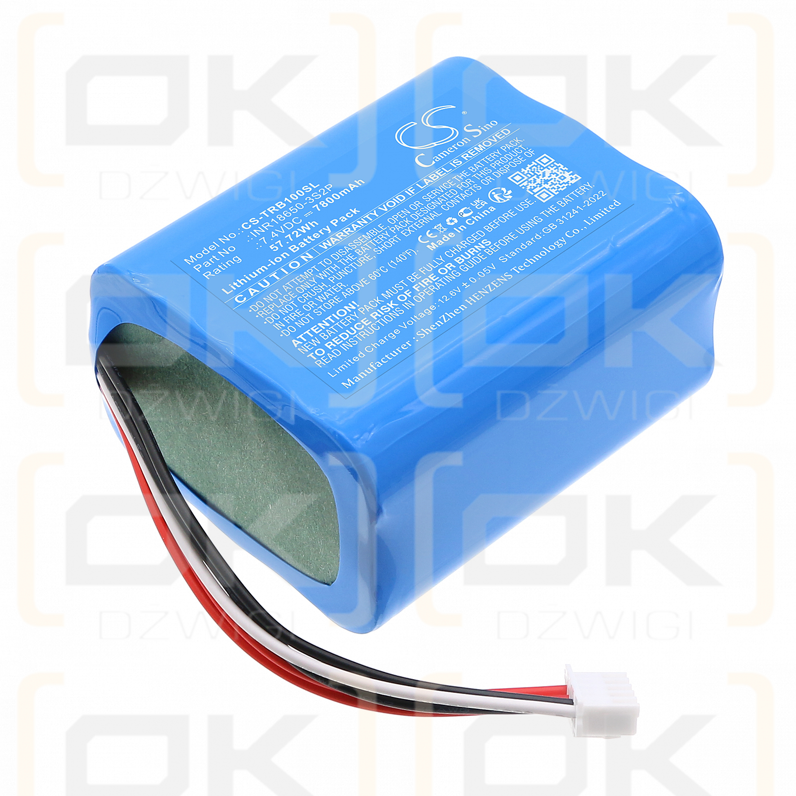 Tronsmart Bang / INR18650-3S2P 7800mAh Li-ion 7.4V (Cameron Sino)