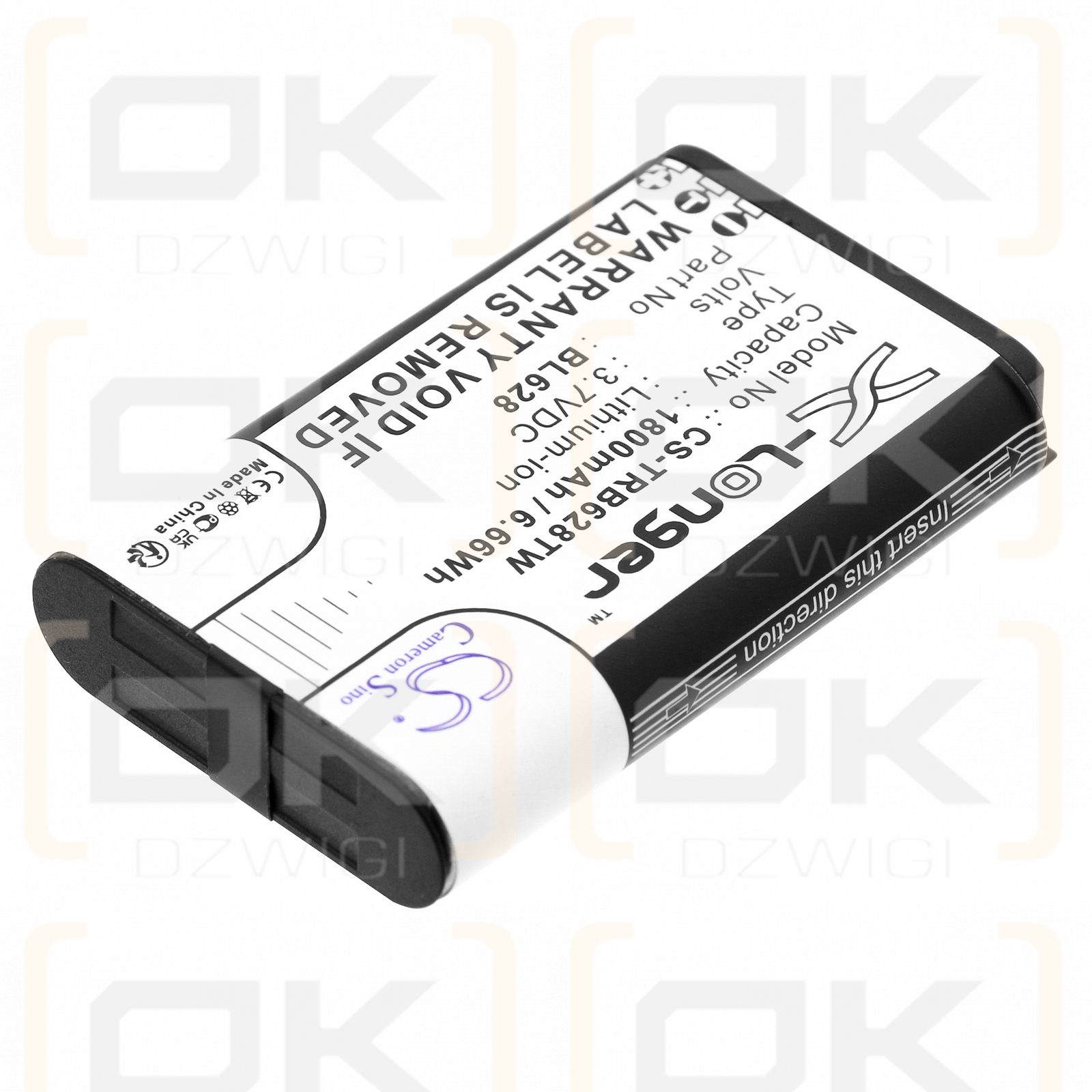 Retevis RB628 / BL628 1800mAh Li-ion 3.7V (Cameron Sino)