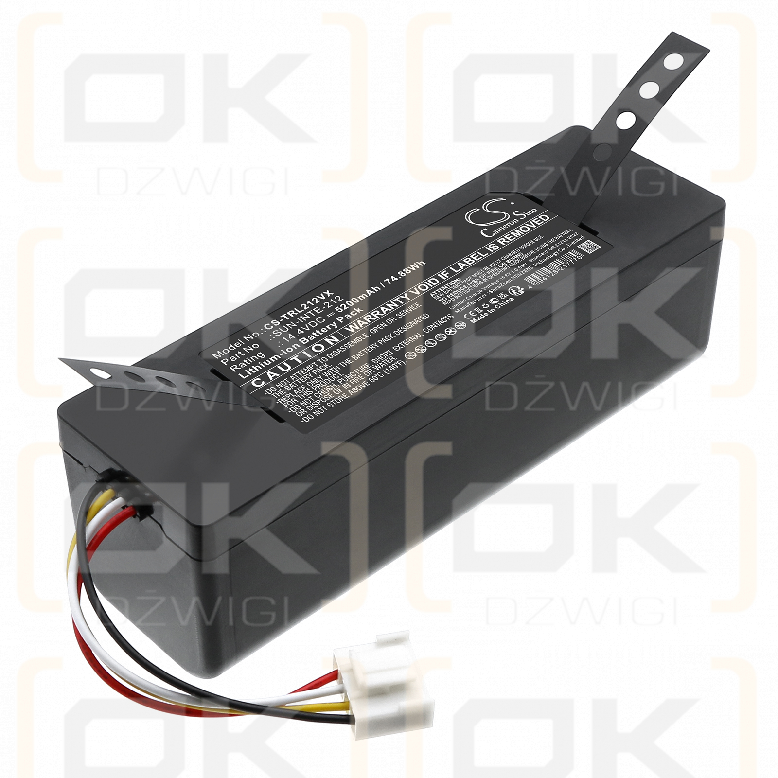 Trifo Lucy / SUN-INTE-212 5200mAh Li-ion 14.4V (Cameron Sino)