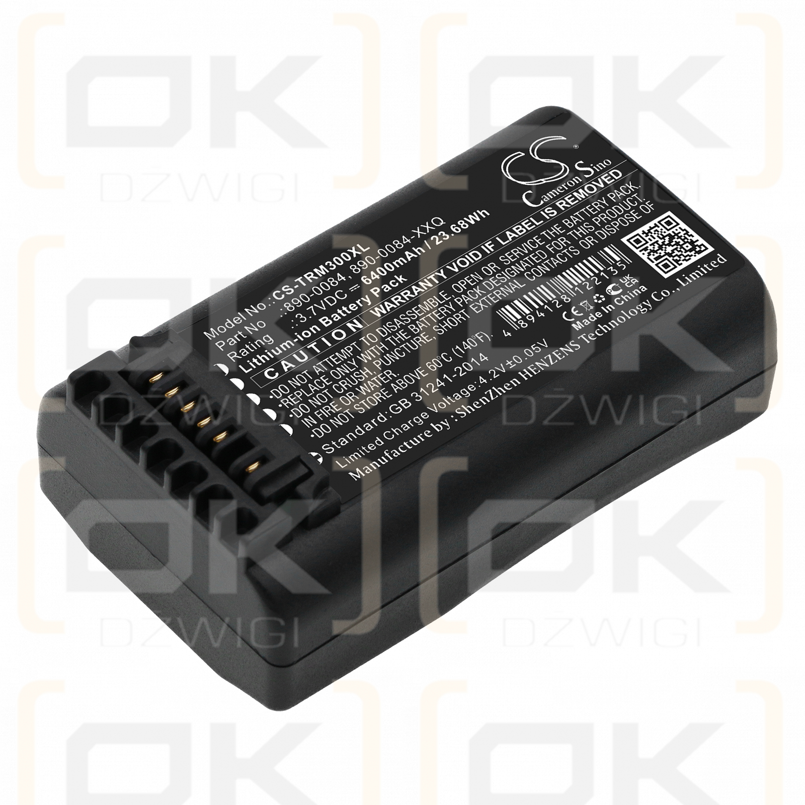 Nikon Nivo 5M / 53708-00 6400mAh Li-ion 3.7V (Cameron Sino)