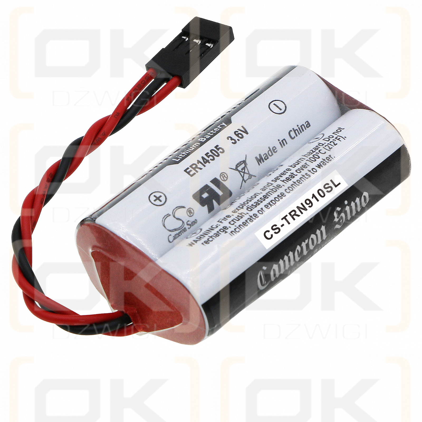 Triton TRAVERSE / 01300-00023 5400 mAh Li-MnO2 3,6 V (Cameron Sino)