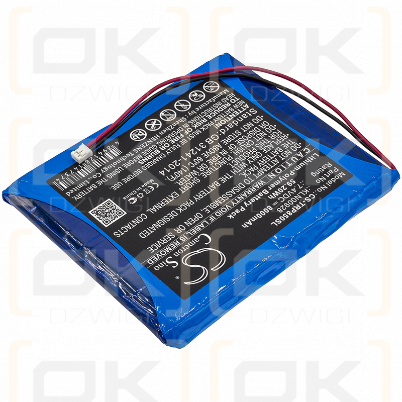 Receptor modular Trimble SPS852 / KLN00928 8000mAh Li-Polymer 7.4V (Cameron Sino)