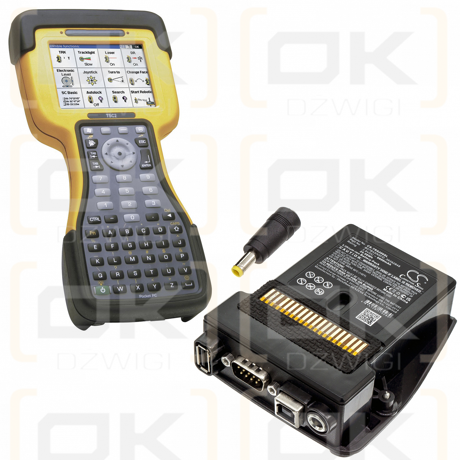 Trimble 500 Data Collector / B07B4SN5FD 6600mAh Li-ion 3.8V (Cameron Sino)