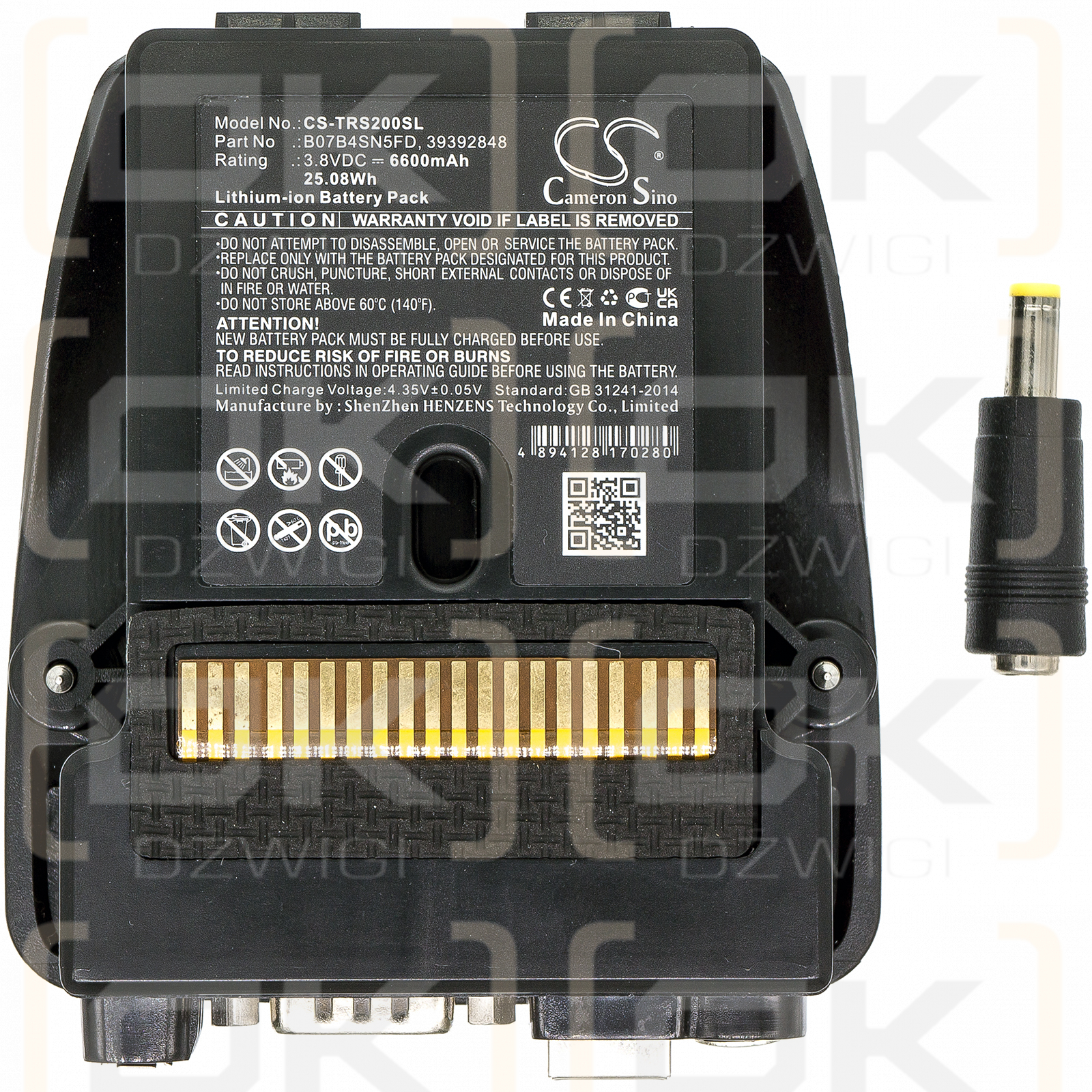 Сборщик данных Trimble 500 / B07B4SN5FD, 6600 мАч, литий-ионный, 3,8 В (Cameron Sino)