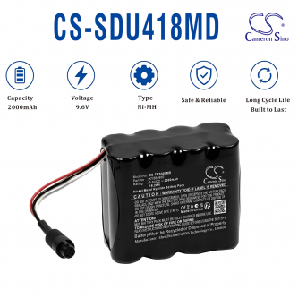 Ersatzakku für Taema Osiris 3 / PS024 2000 mAh Ni-MH 9,6 V (Cameron Sino)