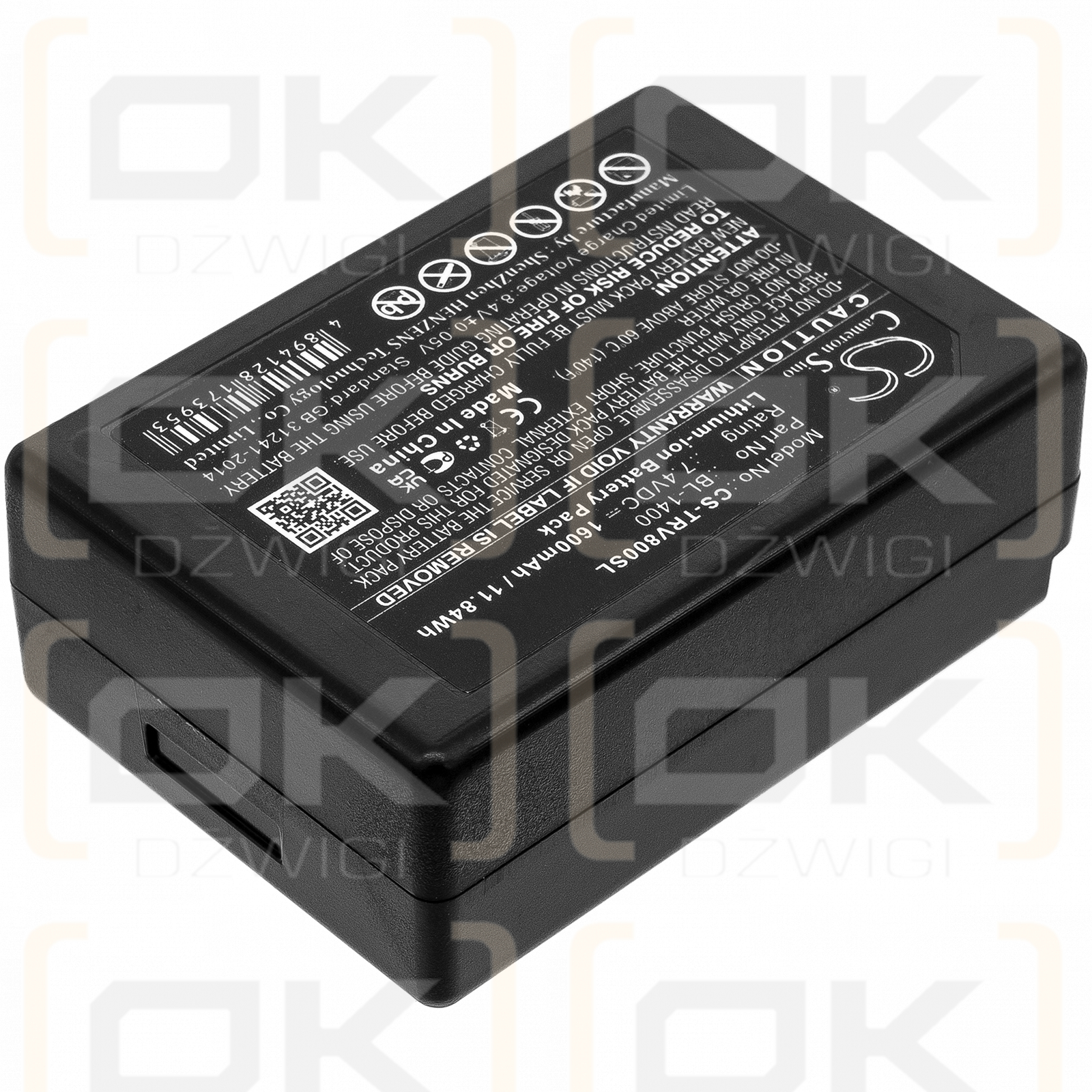 Hi-Target V10RTK / BL-1400 1600mAh Li-ion 7.4V (Cameron Sino)