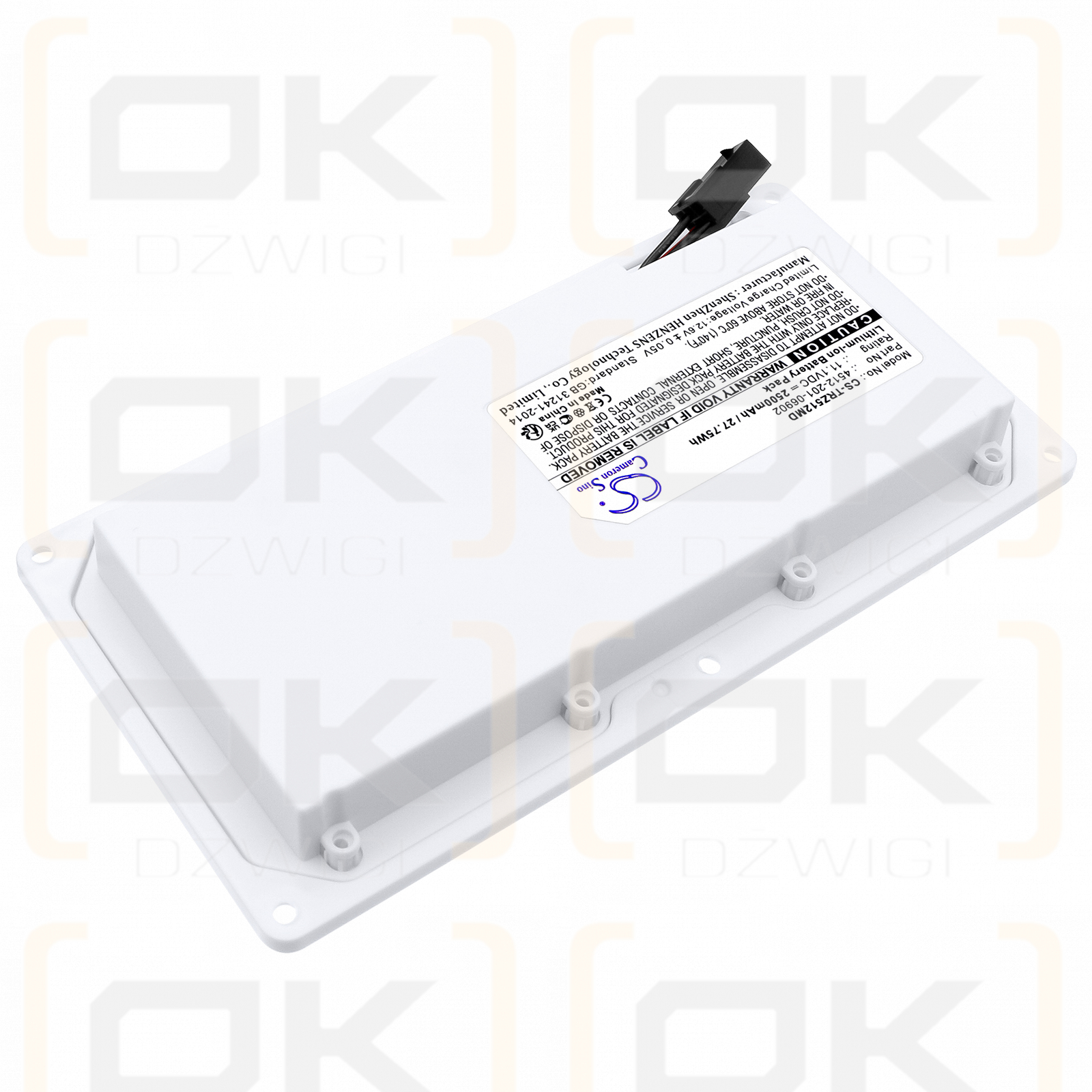 Philips MobileDiagnost wDR / 4512-201-06902 2500mAh Li-ion 11.1V (Cameron Sino)