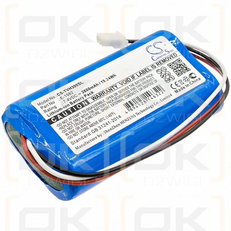 Televes H30FLEX / E-1982 2600mAh Li-ion 7.4V (Cameron Sino)