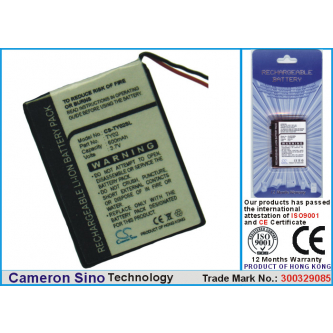 Reproductor MP3 Rio Nitrus / TY02 600 mAh Li-ion 3,7 V (Cameron Sino)