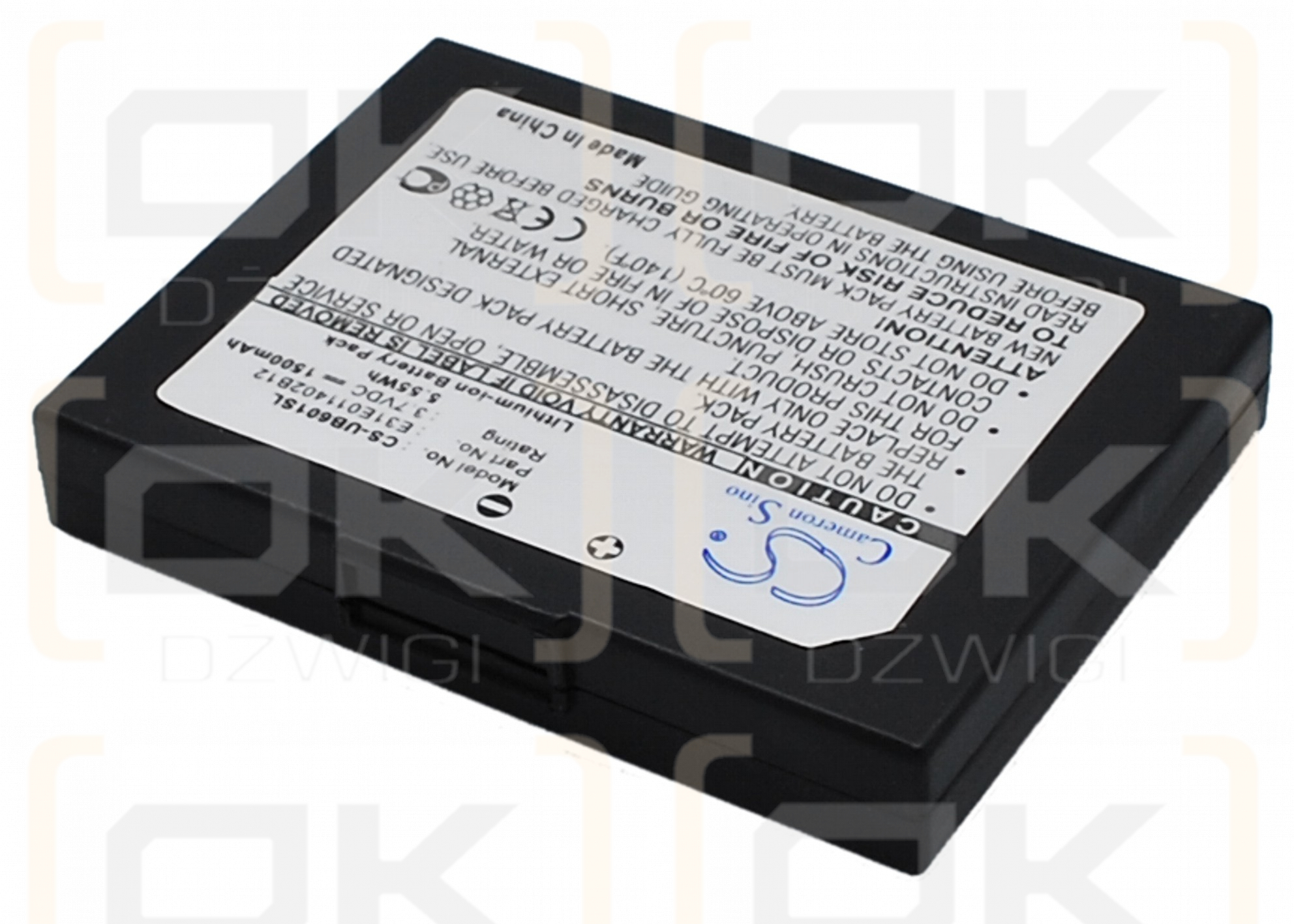 Сменный аккумулятор для I-Mate JAQ / 6027B0015501 1500 мАч Li-ion 3,7 В (Cameron Sino)