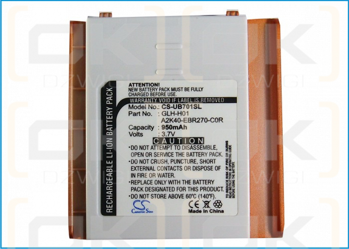 Gigabyte gSmart i (128) / GLH-H01 950 mAh Li-Ion 3,7 V (Cameron Sino)