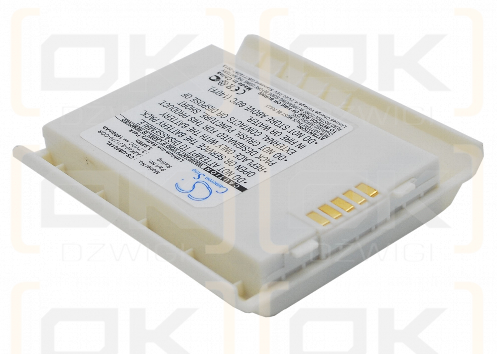 Сменный аккумулятор для Gigabyte gSmart i300 / GLH-H03 1600 мАч Li-ion 3,7 В (Cameron Sino)