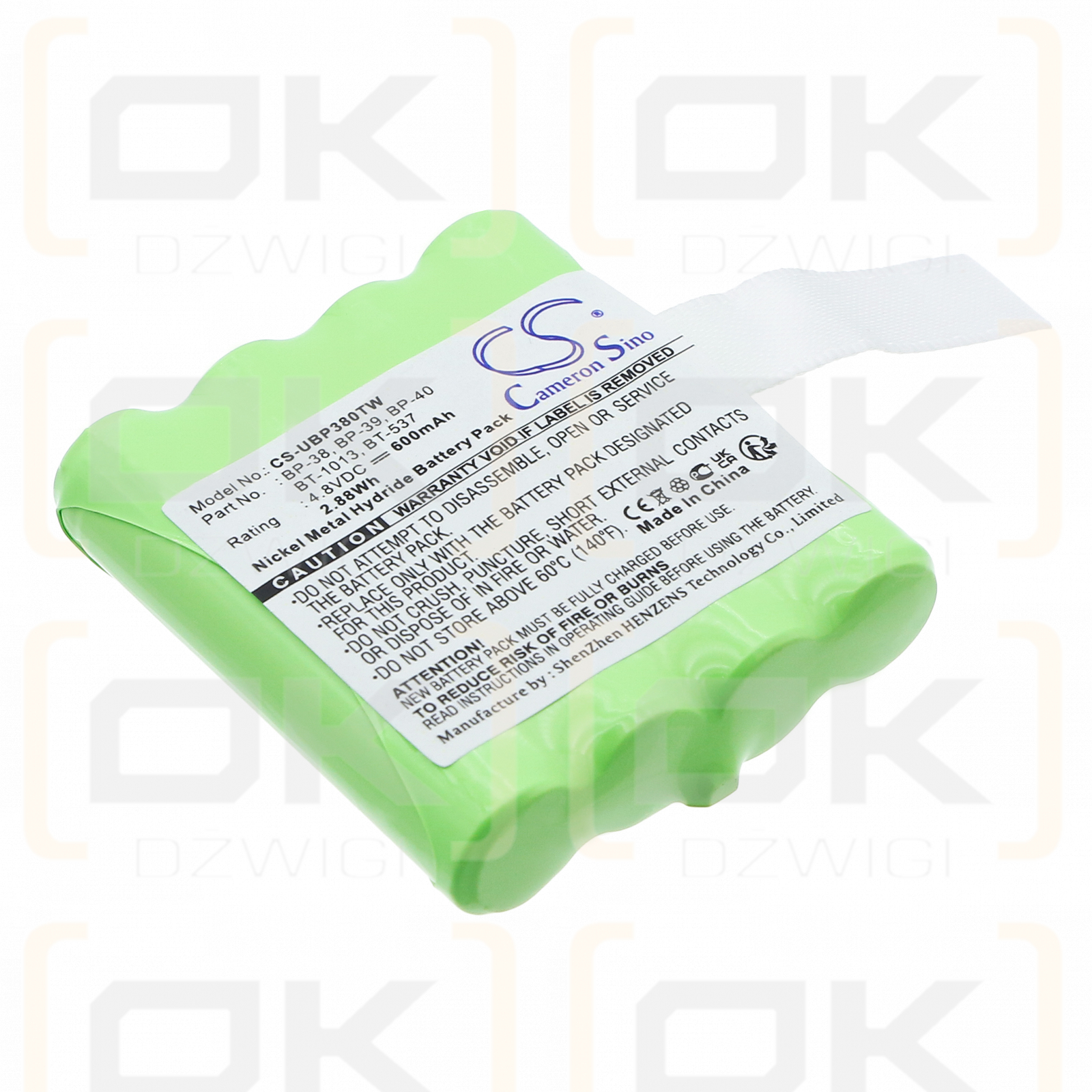 Radio Shack / 21-1926, 600 мАч, Ni-MH, 4,8 В (Камерон Сино)