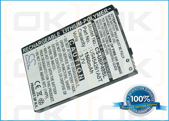 I-Mate X800D / US454261A8T 1500 mAh Li-Polymer 3.7 V (Cameron Sino)