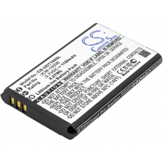 UniData WPU-7700 / ICW-1000B 1100mAh Li-ion 3.7V (Cameron Sino)