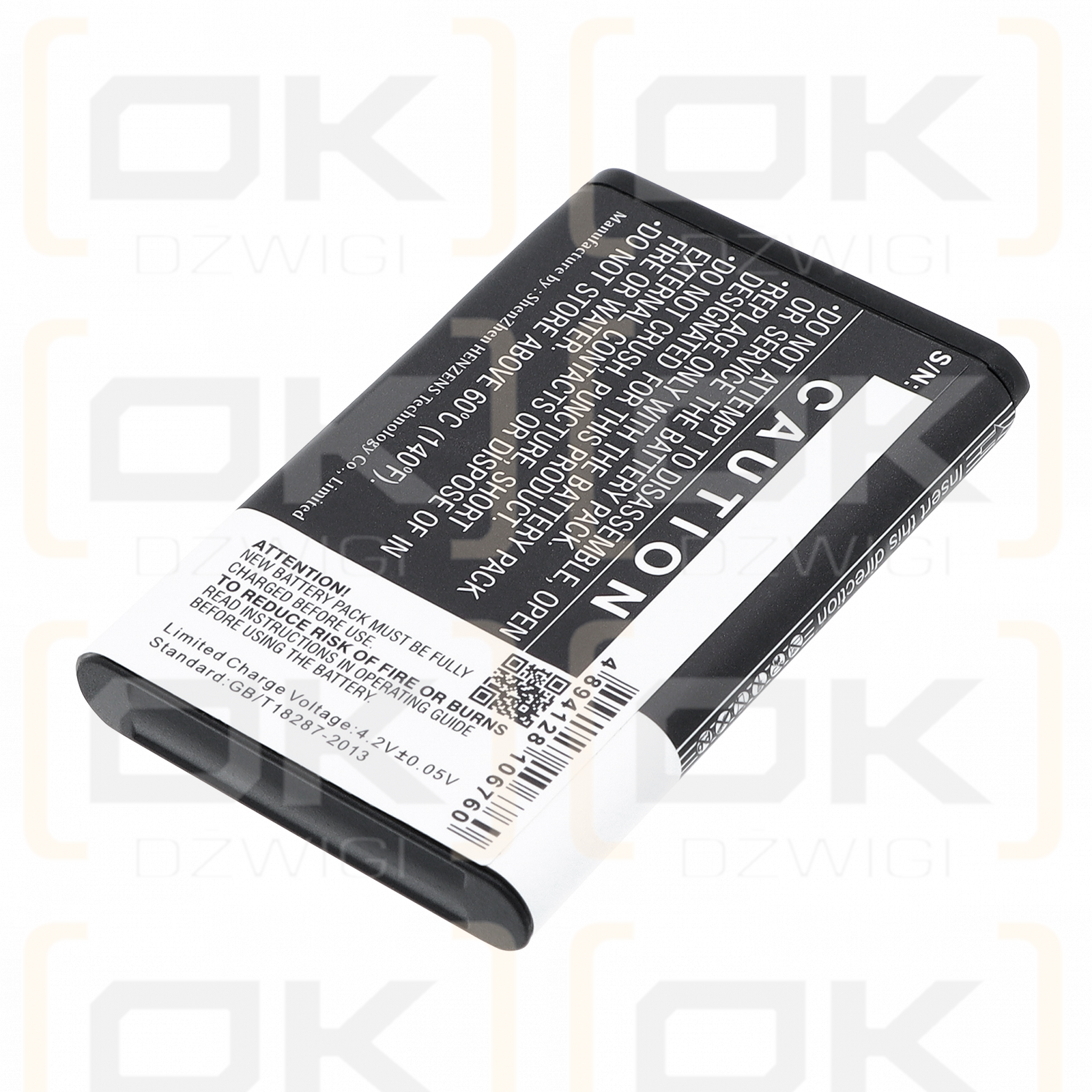 Unitech MS920 / 1400-900020G 1200 mAh Li-Ion 3,7 V (Cameron Sino)