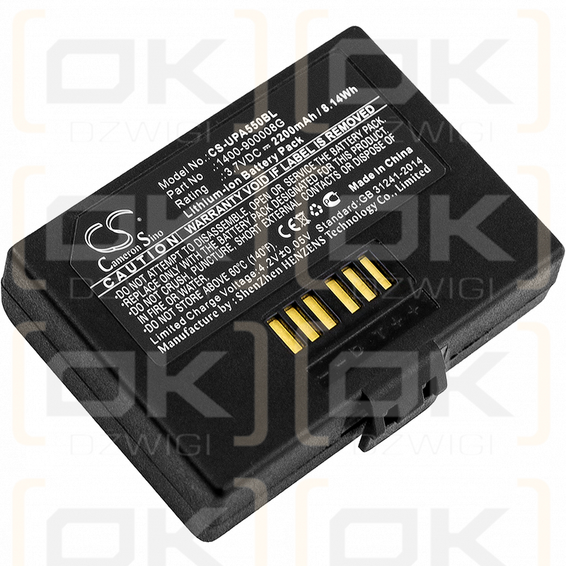 Unitech PA550 / 1400-900008G 2200mAh Li-ion 3.7V (Cameron Sino)