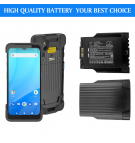 Unitech PA768 Robuster Mobilcomputer / 1400-900069G 5100 mAh Li-Ion 3,85 V (Cameron Sino)