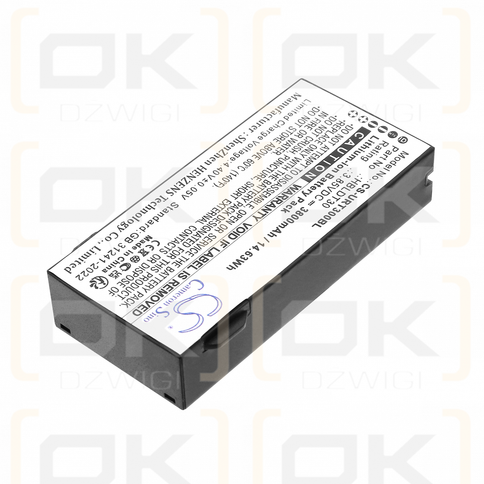 Urovo DT30 / HBLDT30 3800 mAh Li-Ionen 3,85 V (Cameron Sino)