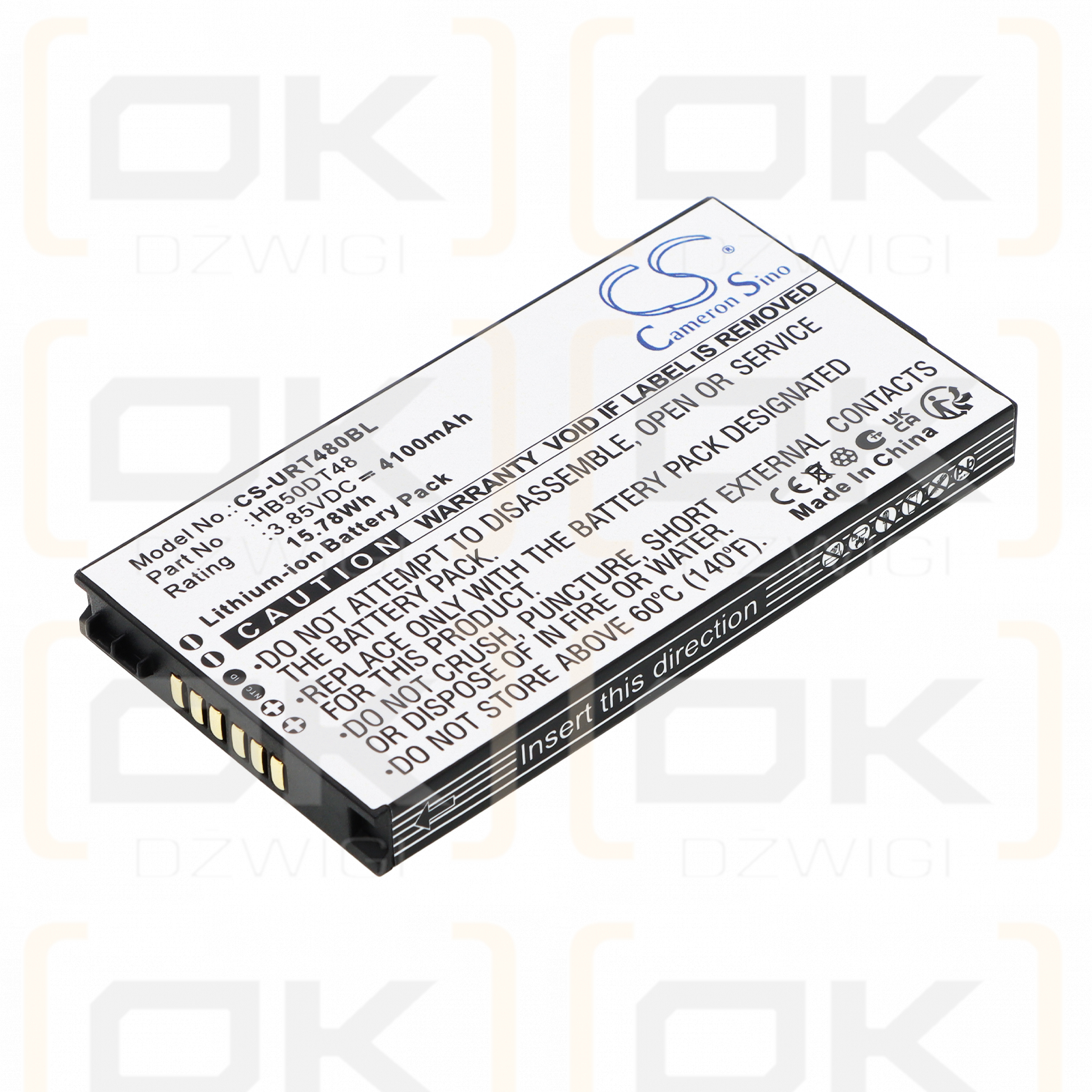 Bateria zamienna do Urovo CT48 / HB50DT48 4100 mAh Li-ion 3.85 V (Cameron Sino)