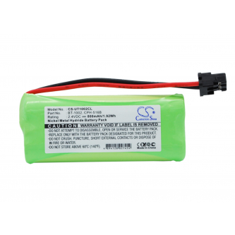 Sony DECT 1080 / BT1002 800mAh Ni-MH 2.4V (Cameron Sino)