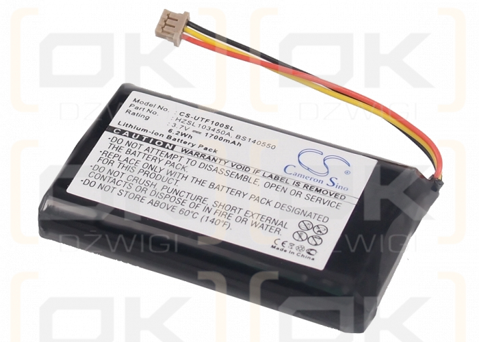 UTStarcom F1000 WiFi / HZSL103450A 1700 mAh Li-ion 3,7 V (Cameron Sino)