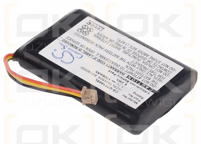 UTStarcom F1000 WiFi / HZSL103450A 1700 mAh Li-ion 3,7 V (Cameron Sino)