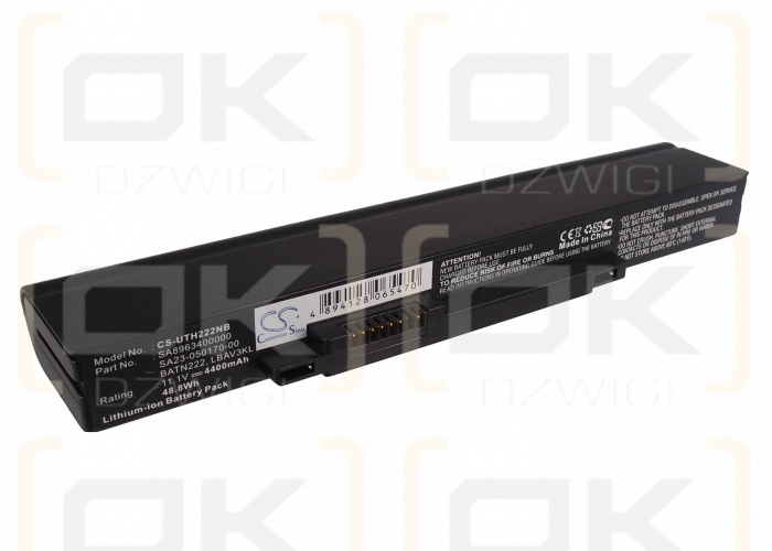 Uniwill N223 / 23-050000-12 4400 mAh Li-Ion 11,1 V (Cameron Sino)