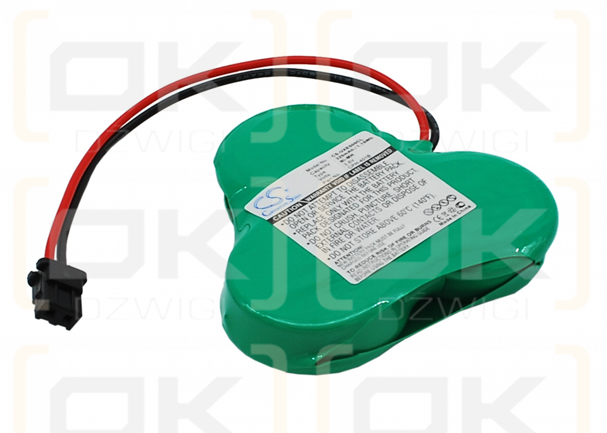 Alcatel Regatta / 320BVH3TMU 320 mAh Ni-MH 3,6 V (Cameron Sino)