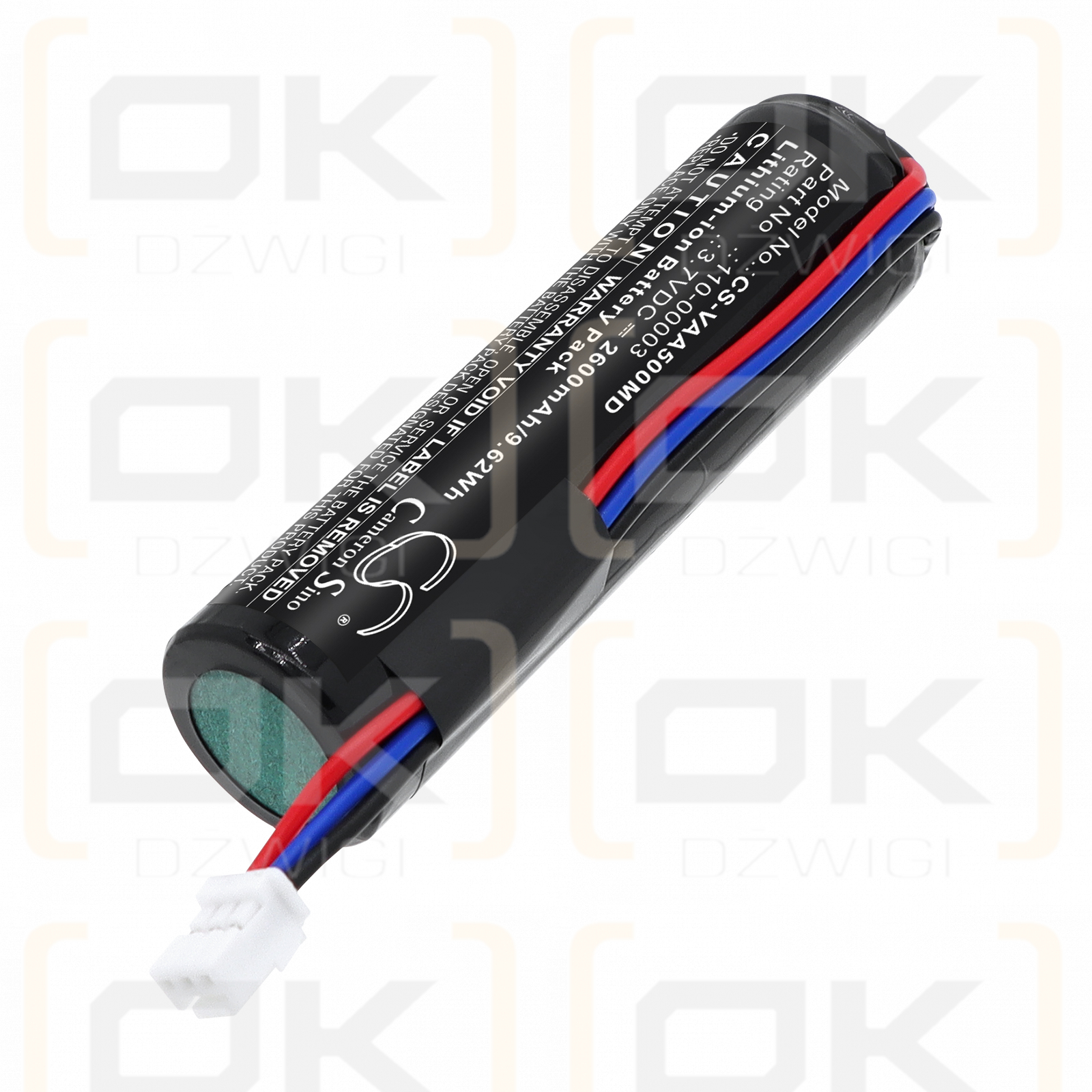 Ersatzakku für Venen Accuvein AV500 Illuminator / 110-00003 2600 mAh Li-Ion 3,7 V (Cameron Sino)