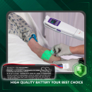 Ersatzakku für Veins Accuvein AV500 Illuminator / 110-00003 3400 mAh Li-Ion 3,7 V (Cameron Sino)