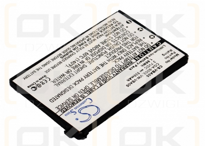 Panasonic SV-AS10-S / CGA-S003 530 мАч Li-ion 3,7 В (Cameron Sino)