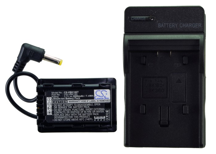 Batteria Li-ion 3.7V 800mAh VW-VBL090 Per Panasonic SDR-S50, HDC-SD60, HDC-TM60 E Modelli Compatibili