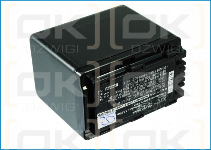 Panasonic HC-V700M / VW-VBK360 3400mAh Li-ion 3.7V (Cameron Sino)