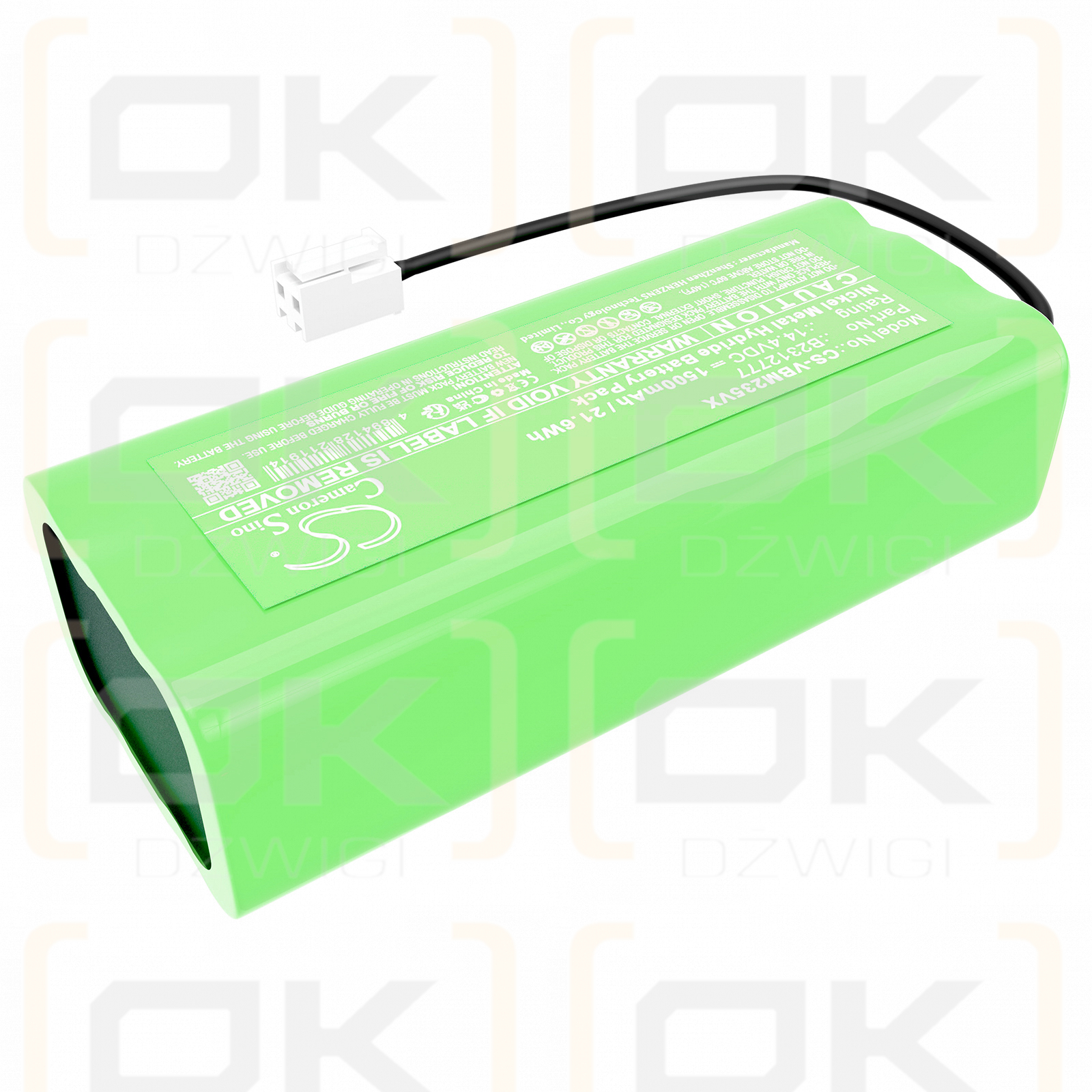 VBOT My Mini Robot / B2312777 1500mAh Ni-MH 14.4V (Cameron Sino)