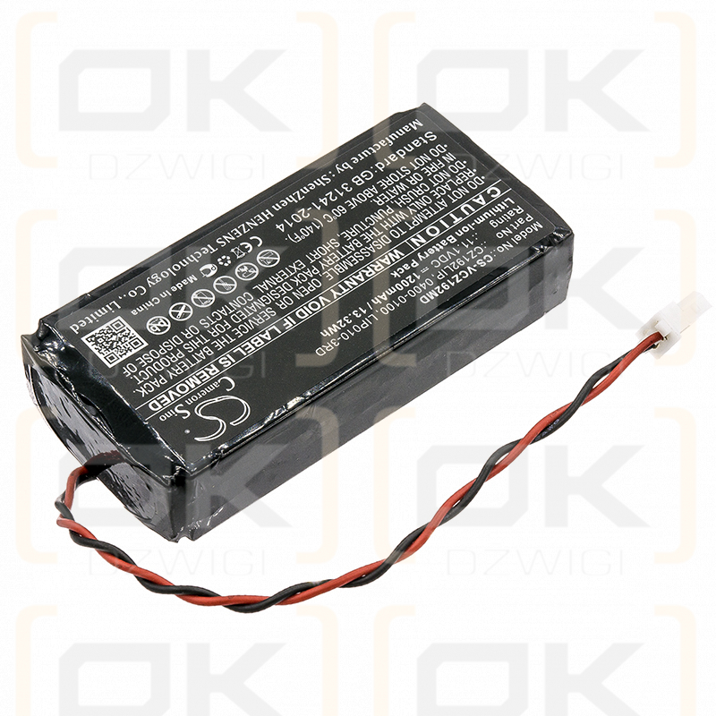 Verathon KMBNK513475 / 0400-0100 1200mAh Li-ion 11.1V (Cameron Sino)