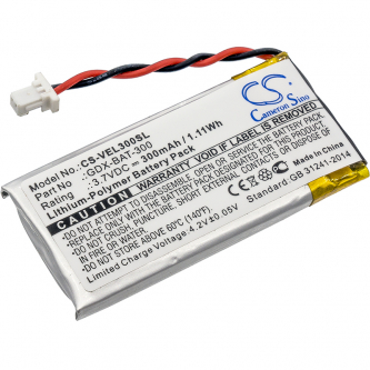 Vernier Go Direct Chlorid-ionenselektive Elektrode / GDX-BAT-300 300 mAh Li-Polymer 3,7 V (Cameron Sino)