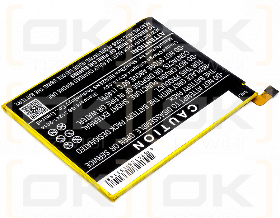 Vodafone VFD 710 / Li3930T44P6h816437 3000 mAh Li-Polymer 3,85 V (Cameron Sino)