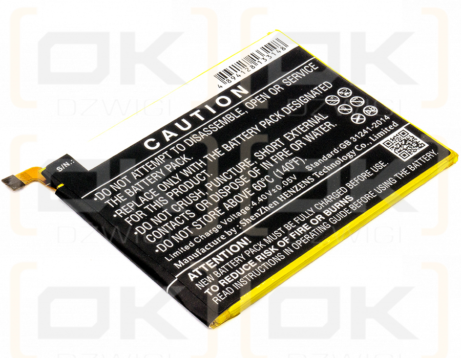 Vodafone VFD 710 / Li3930T44P6h816437 3000 mAh Li-Polymer 3,85 V (Cameron Sino)