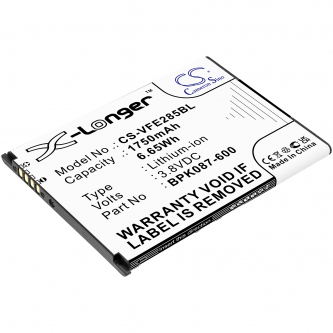 Verifone IPAY E285 / BPK087-600 1750 mAh Li-Ion 3,8 V (Cameron Sino)