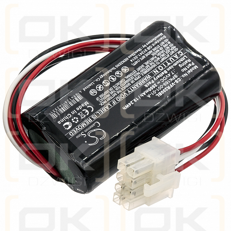 Verifone PCA169-001-01 / BPK169-001-01-A 2600 mAh Li-Ion 7,4 V (Cameron Sino)