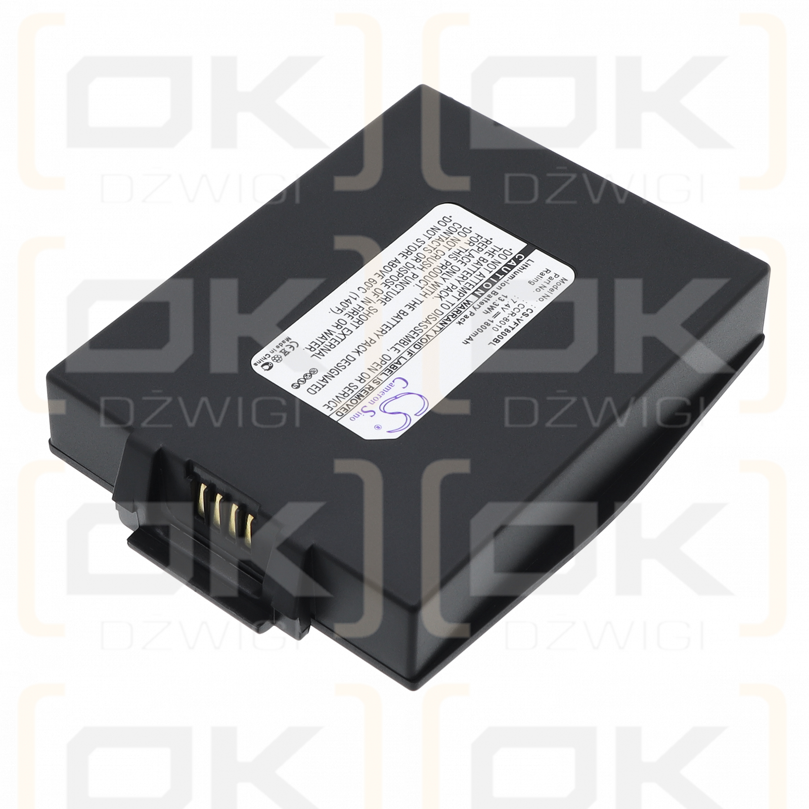 Máquinas de tarjetas de crédito inalámbricas VeriFone Nurit 3010 / CCR-8010 1800 mAh Li-ion 7,4 V (Cameron Sino)