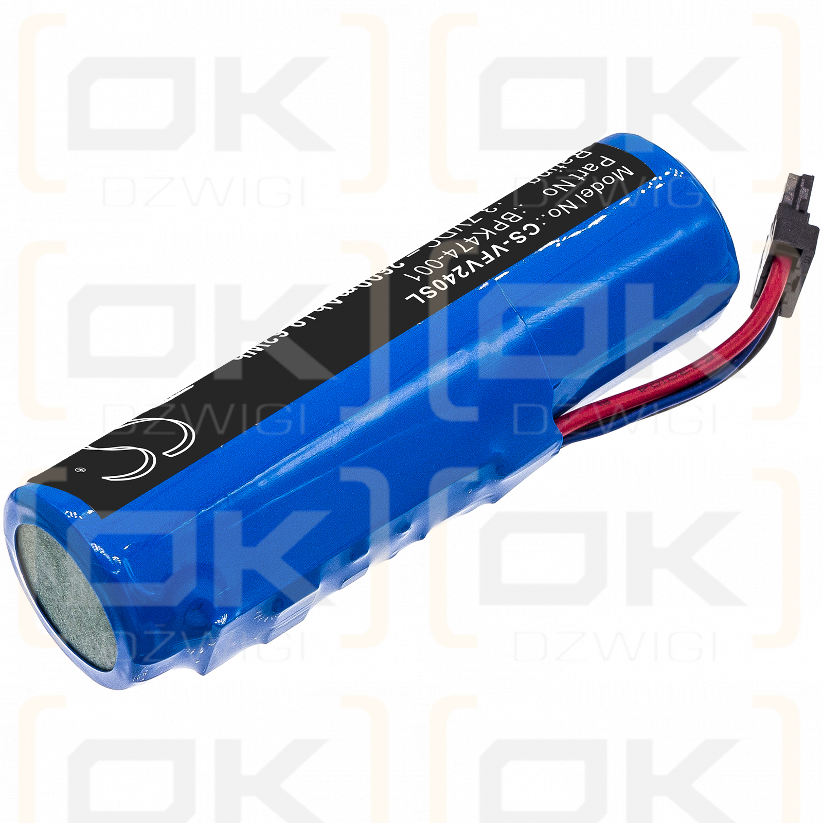 Verifone 3GBWC / BPK474-001 2600 mAh Li-Ion 3,7 V (Cameron Sino)